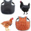 MultiPurpose Bird Guard Set Reduces Wetness Cold-Black Orange 7