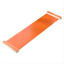 Yoga-Gleitmatte, Indoor-Sportmatte, Speedskating-Trainingsmatte, Eishockeymatte, Rollschuhmatte, Beintrainingsmatte, 180 cm, Orange