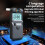 Bafômetro digital com 5 bocais e visor LCD para teste de alcoolemia. 4