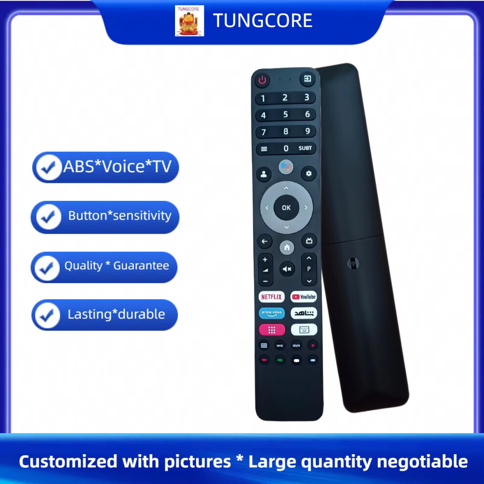 Voice New Smart Tv Remote Control For Wansa Dexp Viomi Chiq For Multiple Models 6935161408812
