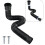 Flexible Rain Gutter Downspout Extension with Drain Extender, Extendable 18.5 to 59 in, 1 Pack 1