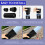Flexible Rain Gutter Downspout Extension with Drain Extender, Extendable 18.5 to 59 in, 1 Pack 3