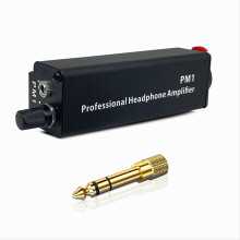Convertitore amplificatore per cuffie XLR a interfaccia audio da 3,5 mm Mini amplificatore per cuffie HIFI portatile con montaggio a clip