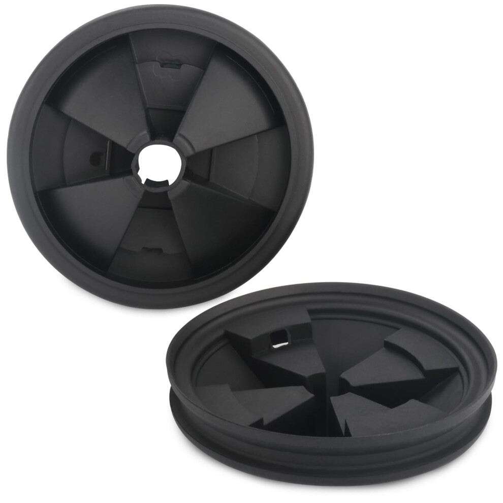 Garbage Disposal Splash Guard 3 3/8 Inch Sink Baffle For Insinkerator Evolution, Noise Reduction 2 Pack 9119770778994
