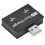 Μόνο φόρτιση USB2.0Hub Plug and Play Προστασία από υπερβολικό ρεύμα Φορητές διπλές θύρες USB 2