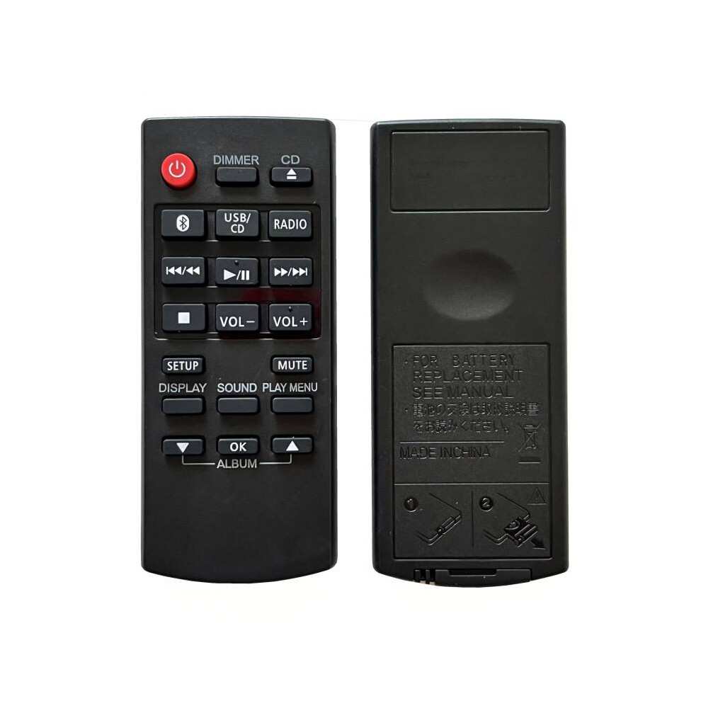New Remote Control For Panasonic N2qayb000984 N2qayb000948 Sc-Ux100 N2qahb001216 Micro Hi-Fi Stereo Audio System 6935161404722