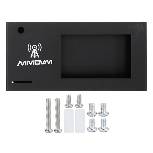 Video Intercom System Accessory, IR Night Vision Compatible Hotspot Shell, Shockproof Aluminum Casing for Digital Communication Equipment (3.2 Inch)