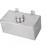 Universal Aluminium 2L Polished Intercooler Atomization Car Accessory Windscreen Washer Reservoir Bottle 1