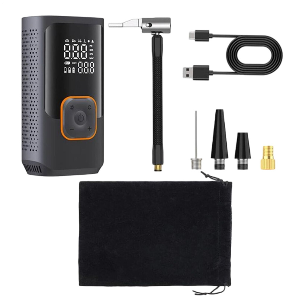 Portable Tire Inflator And Car Air Compressor With Fast Inflation, Auto Shutoff, For Car Bike Suv 9001264060381