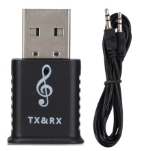 Κόκκινος ή μπλε ασύρματος προσαρμογέας Bluetooth με κρυστάλλινο ήχο, φορητός plug and play,