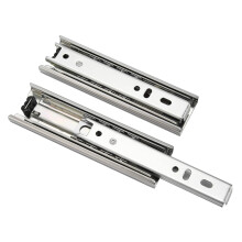 2pcs 8.86in Full Extension Drawer Slides Heavy Duty Steel for Cabinets Kitchen Wardrobe