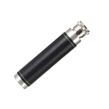 Stainless Steel Wine Flask with Leather Cover, DualPurpose Travel Tube and Cigarette Case