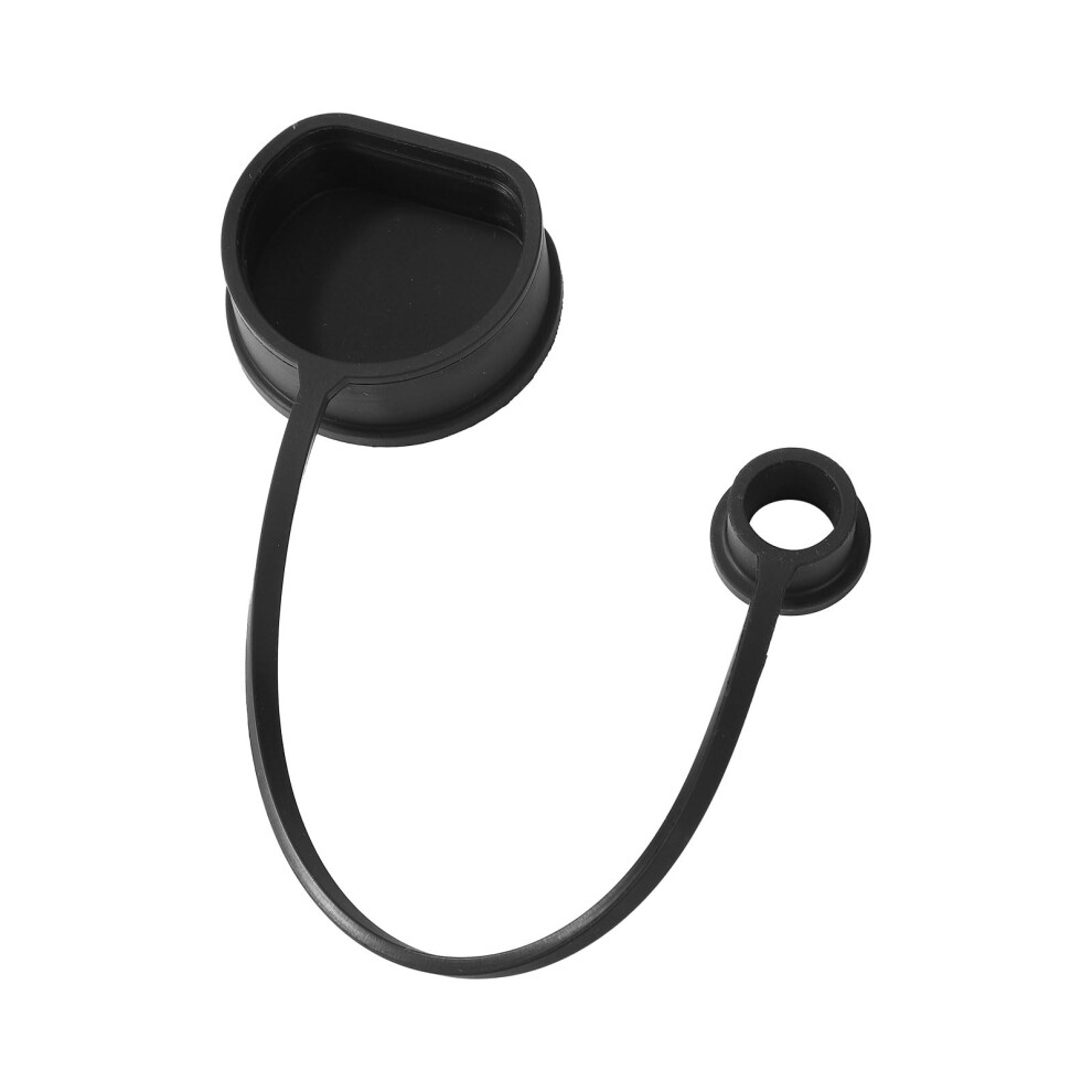 Waterproof Ev Charging Port Cover Silicone Dustproof Protective Cap For Electric Vehicles Black 9119770779090