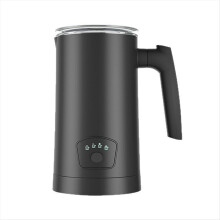 Volautomatische melkopschuimer Melkopschuimer 4-in-1 Elektrische stoomopschuimer Schuimmaker voor koffie Warme chocolademelk UK-stekker