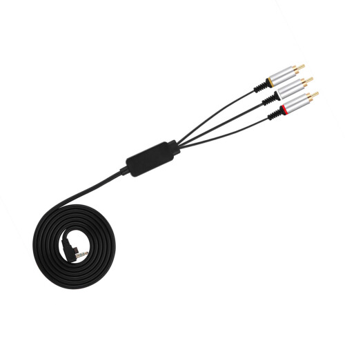 Câble composantes pour système PSP2000/3000, câble AV composite compatible audio/vidéo, son de qualité. 1