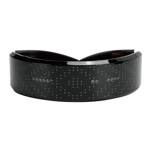 Φωτεινά γυαλιά LED Cyberpunk RGB1010Beads Πολύχρωμα γυαλιά ηλίου που αναβοσβήνουν Διακόπτης 2