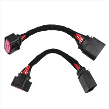 2 stuks Xenon (14-pins) koplampkabelboomconnectoradapter voor Seat 1J0 973 737 1J0 973 837
