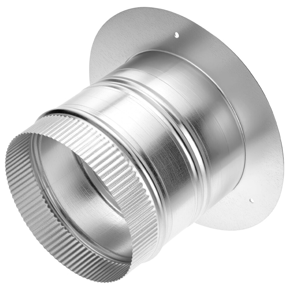 6 Inch Duct Collar Galvanized Steel Hvac Connector With Airtight Leak Prevention And Precise Fit 9189345646577