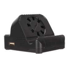 Base di ricarica di ricambio per Nintendo Switch con protezione da cortocircuito e indicatore luminoso a LED, stazione dock TV compatta e leggera