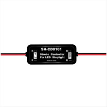 Módulo controlador de luz estroboscópica e pisca-pisca para luz de freio de carro em LED, 12V-16V, SK-CD0101