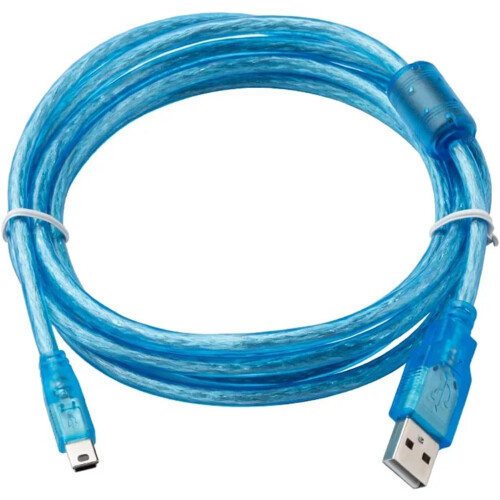 PLC Programming Cable 3m Compatible with Schneider M218 M238 M258 M241 with Mini Port and Secure Connection 2