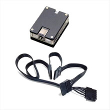 Cavo di alimentazione da 12 V a 5 V per HDD SSD, adattatore per disco rigido, alimentatore DC-Nas 3SATA