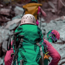 Hliníková karabína s D-krúžkom, nezamykateľná spona na kľúčenku na outdoorové aktivity s batohom, ľahká a vodotesná, 10 ks