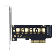 Adaptérová karta M.2 NVME SSD na PCIe 4.0 64 Gbps M-Key PCIe4.0 X4 pre stolné počítače PCI-E GEN4