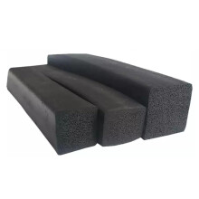 EPDM Rubber Seal Strip 5M Black Foam Weather Stripping for Doors and Windows Dustproof Heat Insulation