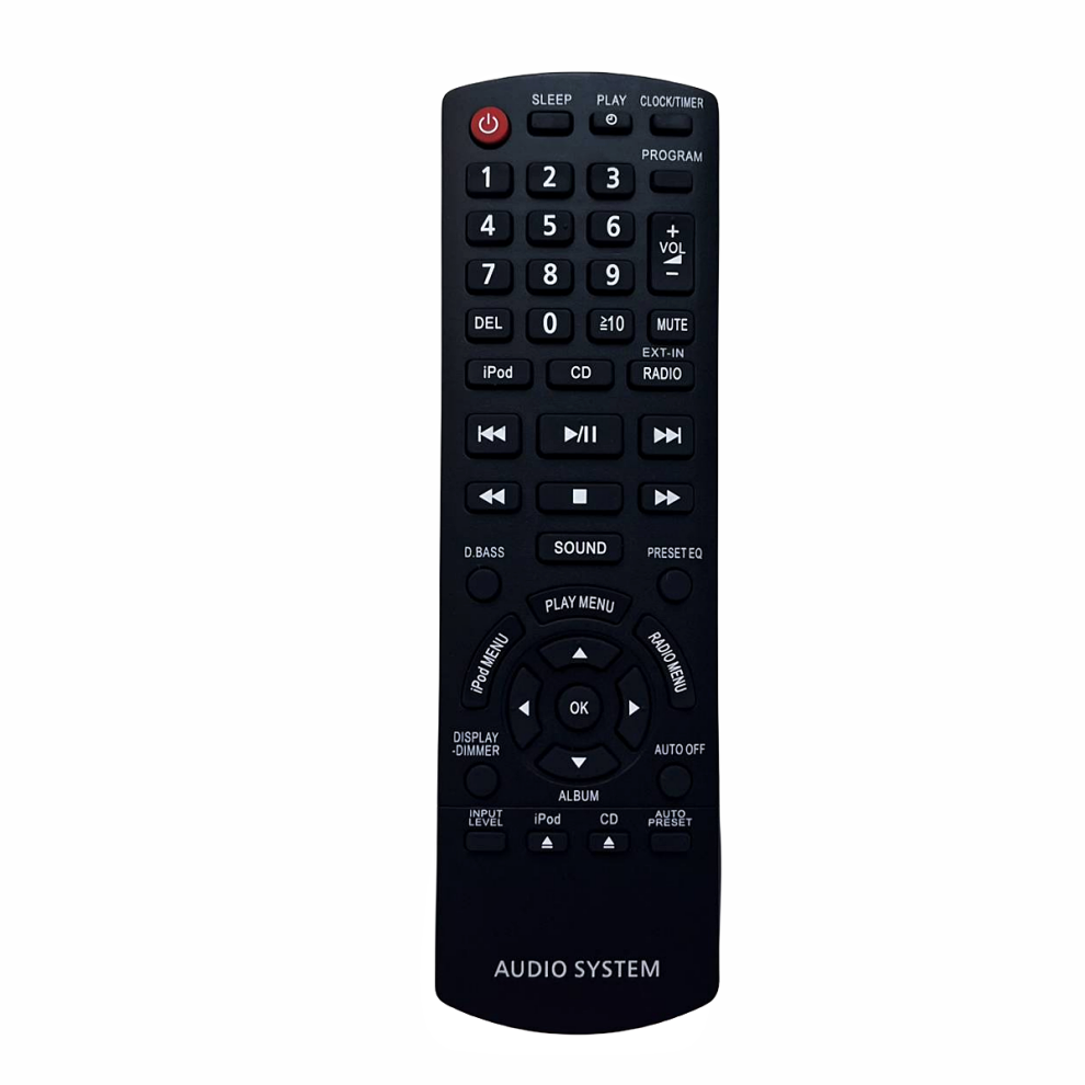 New Remote Control For Panasonic Sc-Hc30 Sc-Hc30db Sc-Hc40db Sc-Hc40pc Sc-Hc40eg-K Sc-Hc40eg-N Compact Cd Stereo Audio System 6935161408911