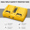 Φορτιστής γενικής χρήσης για Dewalt 12V20V Max, Έξυπνη ανίχνευση με ευκρινή οθόνη LED 4