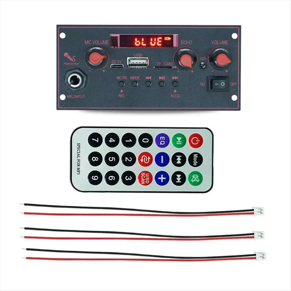 Mp3 Audio Decoder Board For Speaker Lossless Mp3/Wma/Wav/Flac/Ape Recording Car Music Mp3 Decoder Board Usb Aux Tf Fm,A 4852840232433