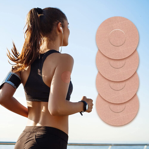 Αυτοκόλλητα επιθέματα για συσκευές CGM, αδιάβροχο επίθεμα για συνεχή 1