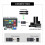 M50 UHF Dual Wireless Dynamic System Anti-Howling Rechargeable Receiver Plug Play Microphone Set 3