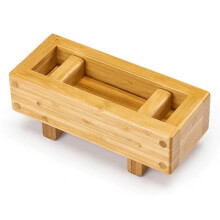 Bamboo Sushi Mold Press and Musubi Maker for Uniform Rice Blocks and Professional Results