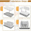 Adjustable Bread Slicer,Multifunctional Toast Loaf Slicing Machine, Bread Cutting Guide for Homemade Bread 5