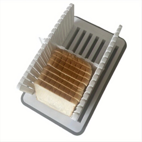 Adjustable Bread Slicer,Multifunctional Toast Loaf Slicing Machine, Bread Cutting Guide for Homemade Bread 2