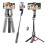 NEW Gimbal Stabilizer Selfie Stick Foldable Wireless Tripod with Bluetooth Shutter Monopod for IOS Android 6