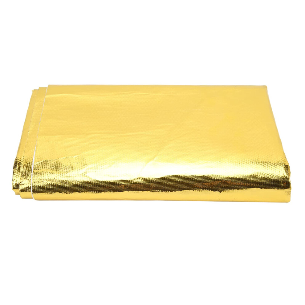 Reflective Heat Shield Tape For Automotive Engine Bay, Selfadhesive Temp Protection Gold 9426802893854
