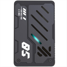 2.5-Inch Portable External USB3.0 HDD RGB Storage Disk Portable USB3.0 Hard Drive Expansion Storage for PC Laptop 500GB