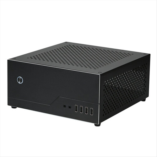 Boîtier mini-PC ITX pour ordinateur HTPC, châssis compact tout aluminium