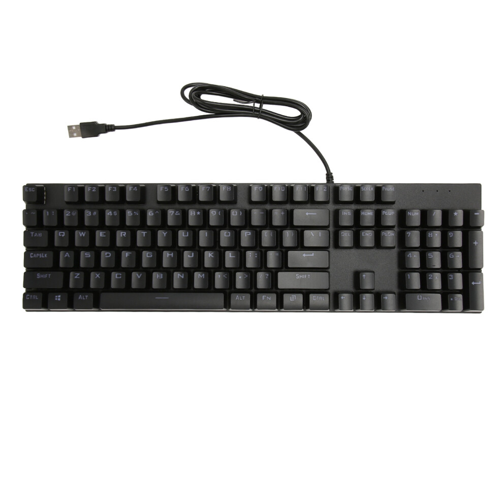 Hot Swappable Mechanical Keyboard Full-Size Mechanical Gaming Keyboard With Pbt Keycaps Backlit Keyboard Adjustable Led Lighting Tactile Mechanical 9420858123347