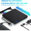 Εξωτερική μονάδα DVD, συσκευή αναπαραγωγής CD/DVD USB3.0 τύπου-C με τεχνολογία USB3.0, 7