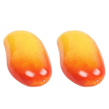 Set van 2 decoratieve namaakmango's voor-Rode mango