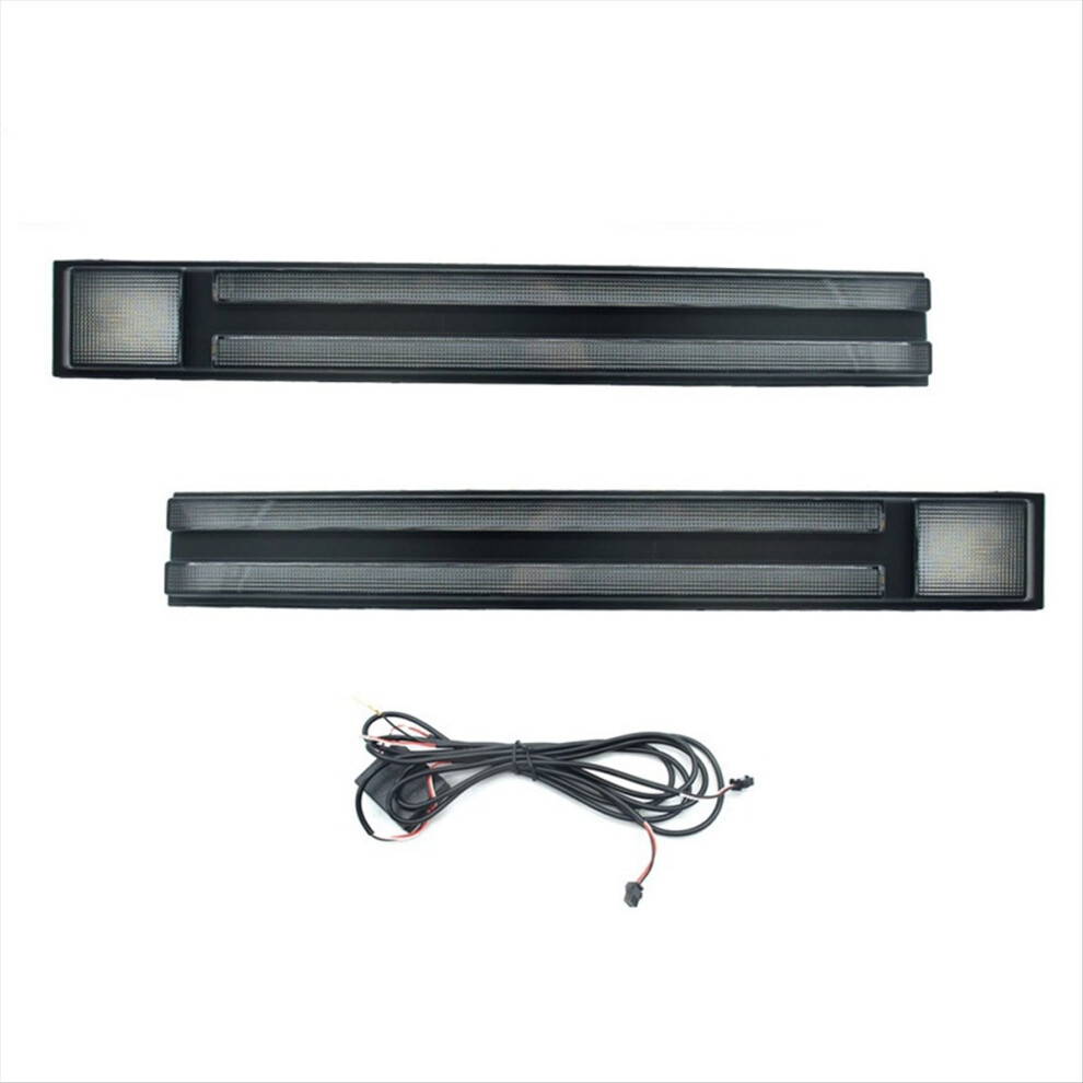 Led Daytimes Running For Prado Lc250 250 2024 2025 Fog Drl Amber Turn Signal Lamp Light/White 4852840241701