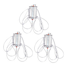 Adjustable Crab Snare for Saltwater Fishing with Secure Bait Holder, Style B