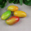 Set van 2 decoratieve namaakmango's voor-Rode mango 7