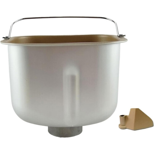 Bread Machine Replacement Pan with Nonstick Coated Interior, Rectangular Bread Maker Liner Bucket 1