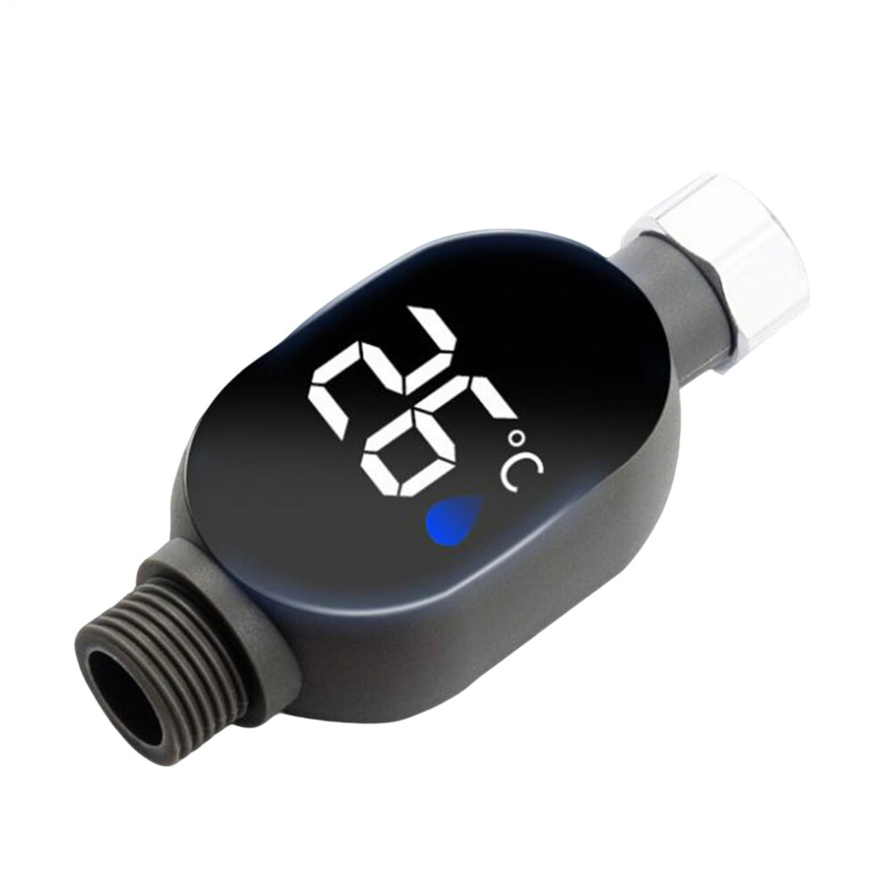 Digital Shower Thermometer with LED Gauge, Instant Waterproof Temperature Display for Bathroom