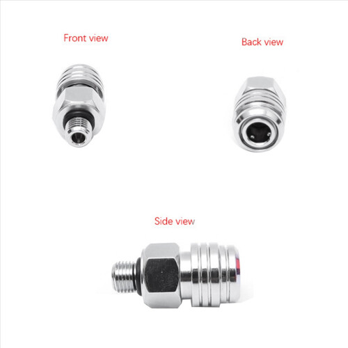Adattatore per regolatore di pressione da BCD a CCR da 3/8-24 per immersioni subacquee 2X 1